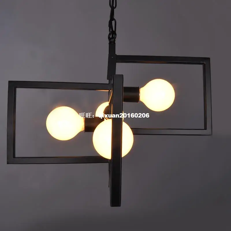 Американский Сельский светильник промышленная люстра в стиле ретро креативная