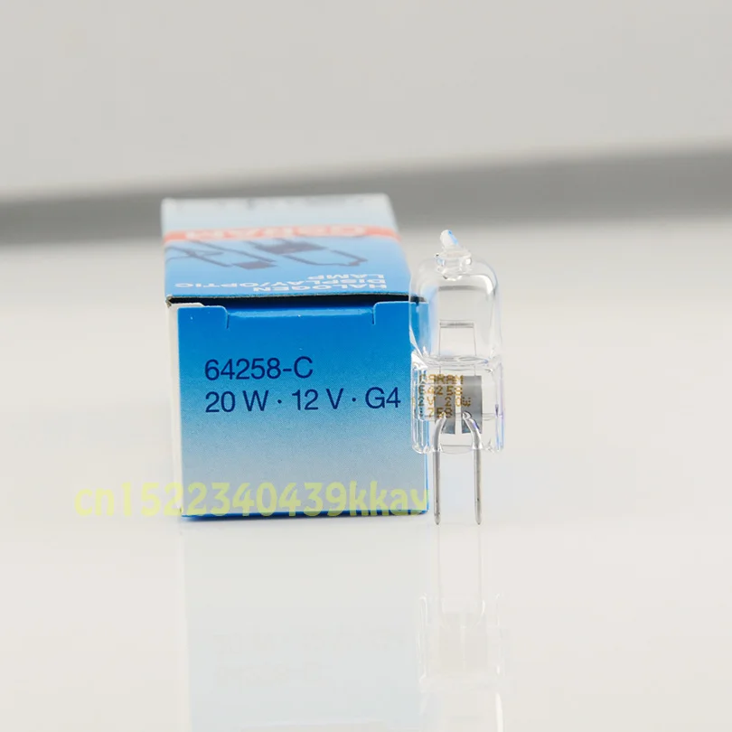Лампа Ксеноновая OSRAM 64258-C 12В 20Вт G4 галогенная лампа Биохимический инструментов специального Вольфрам лампы сделано в германии