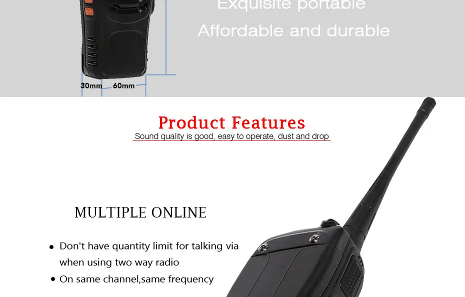 6 шт./лот Baofeng BF-888S рация двухстороннее радио UHF 400-470MHz bf 888s CB радио