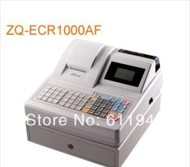 Низкая стоимость! 1 шт. ZQ ECR1000AF электронный кассовый аппарат/Все в одном fastfood