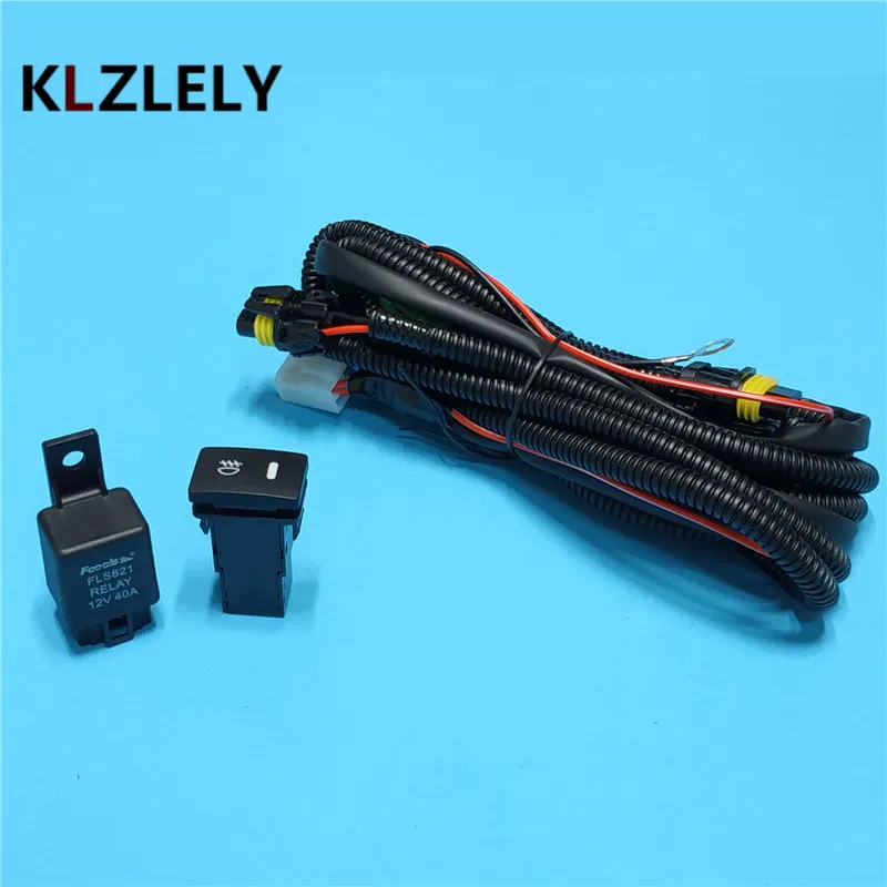 

Beler Wiring Harness Wire Sockets + Switch For H11 Fog Lamp For FORD C-Max 2 Fiesta 5/6 Fusion Tourneo Connect TRANSIT TOURNEO