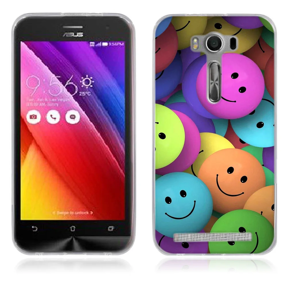 Роскошные силиконовые чехлы для Asus ZenFone 2 Laser ZE500KL 5 0 дюйма мягкий чехол из ТПУ с