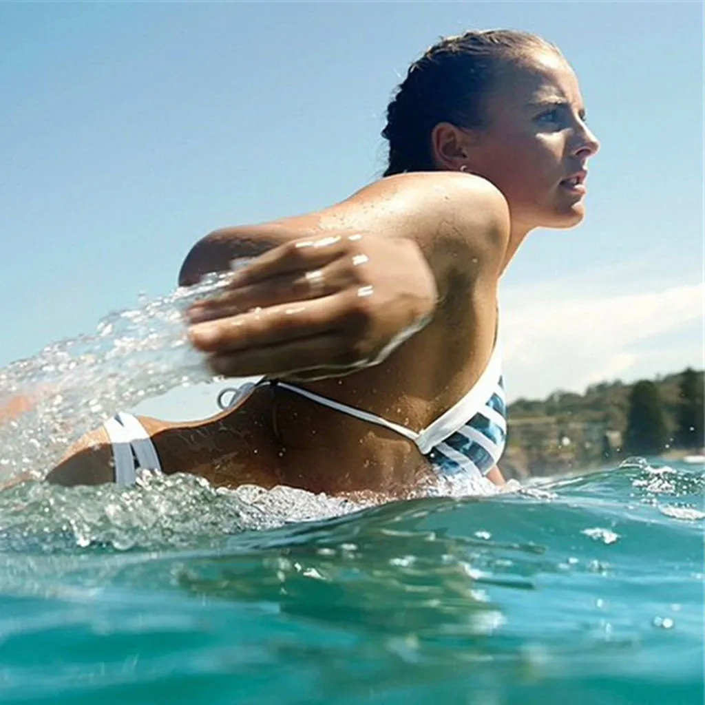 Новинка 2019 женская модная пляжная одежда для отпуска женское пикантное бикини в