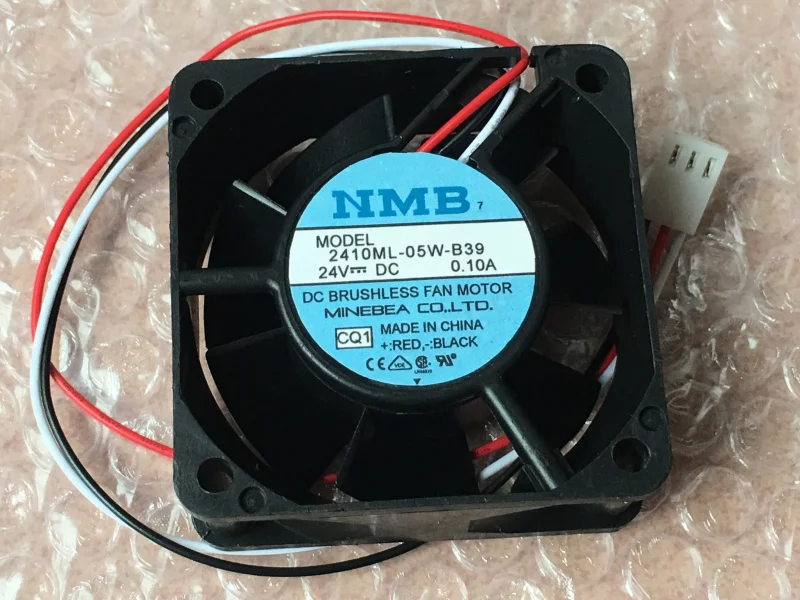 Оригинальный NMB 6 см 6025 2410ML 05W B39 24V 0.10A60*60*25 мм Fanuc цифровой Вентилятор
