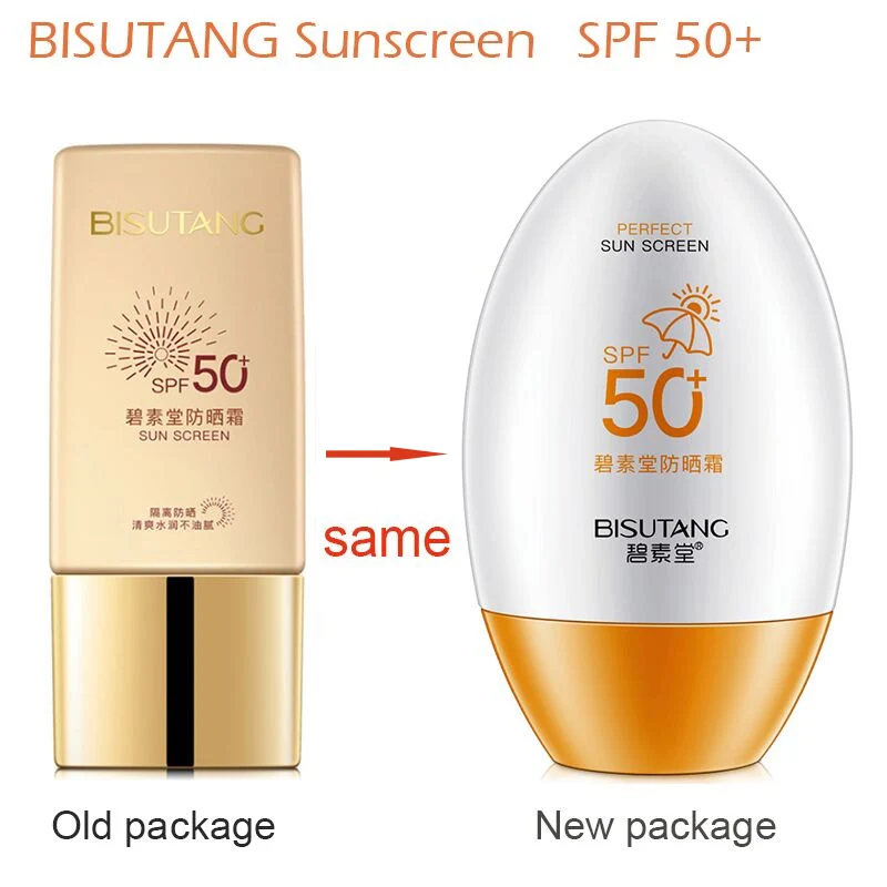 BISUTANG мягкий солнцезащитный лосьон SPF50 + PA 30 мл крем для лица изоляции УФ консилер