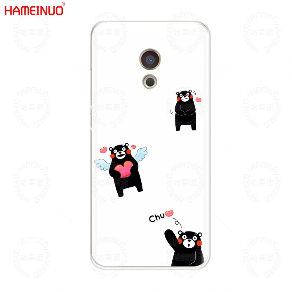 Чехол для телефона HAMEINUO Japan Kawaii Kumamon с милым медведем Meizu M6 M5 M5S M2 M3 M3S MX4 MX5 MX6 PRO 6 5 U10 U20
