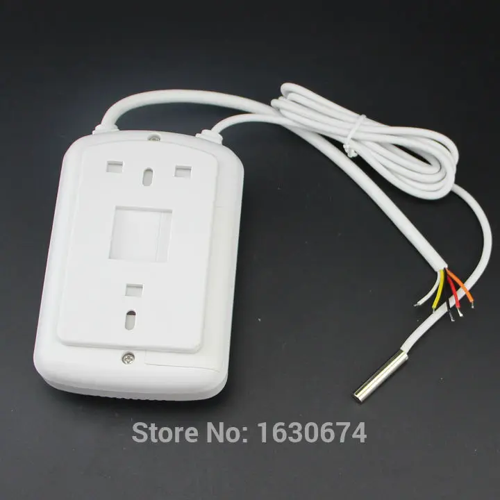 Бесплатная доставка! провод с регулируемой температурой детектор Светодиодный