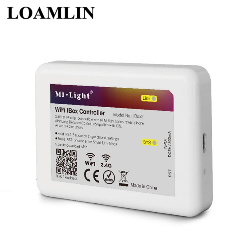 WiFi iBox2 светодиодный контроллер DC5V 2 4G умный свет светодиодная полоса модуль для Mi