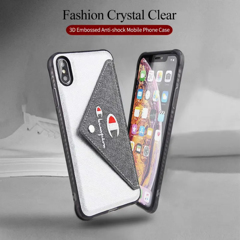 3D конверт с сердцами Дизайн чехол для iPhone 6 6s 7 8 Plus Флип кожаный бумажник задняя крышка для iPhone X 10 XR XS Max чехол для телефона