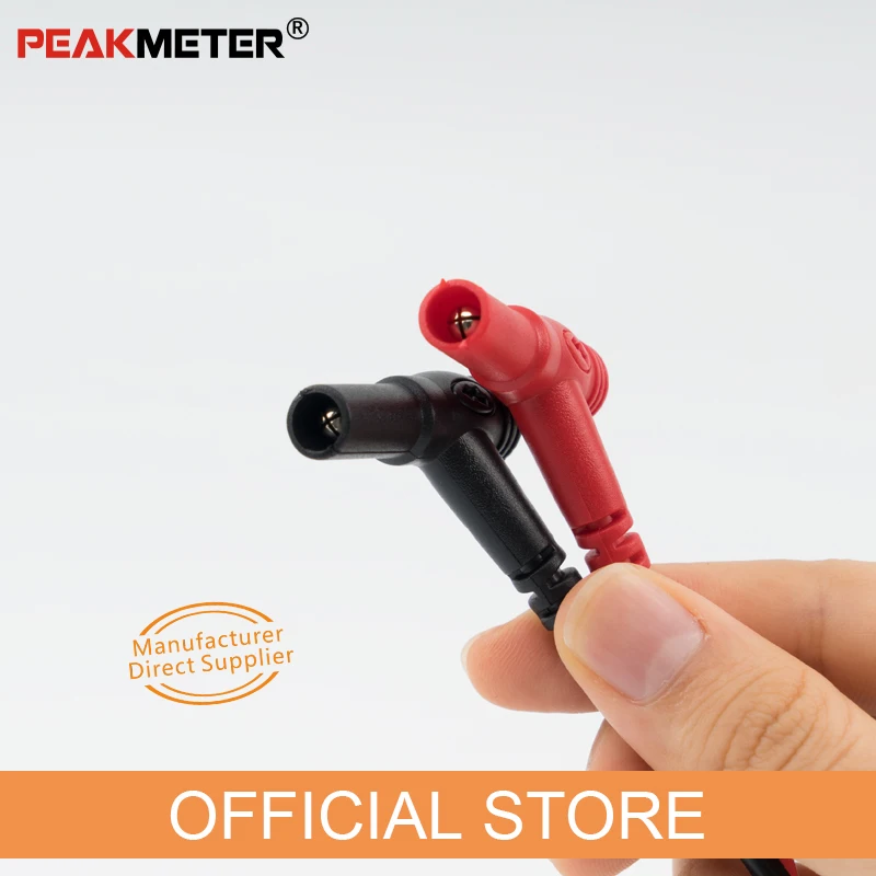 PEAKMETER двухслойный силиконовый 1000V 20A Универсальный цифровой мультиметр