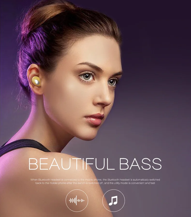 Новый Небольшой bluetooth наушники S650 беспроводные Невидимый earplug мини bluetooth4.1