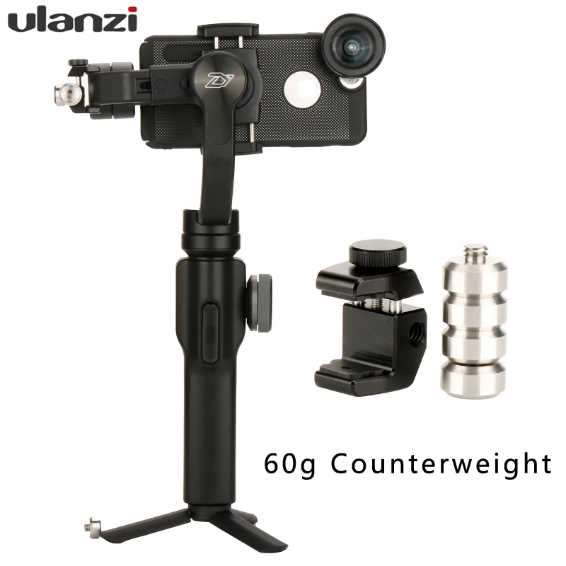 Противовес Ulanzi для Zhiyun Smooth 4 Q2 шарнирный стабилизатор Dji osmo mobile 3 2 анаморфная линза