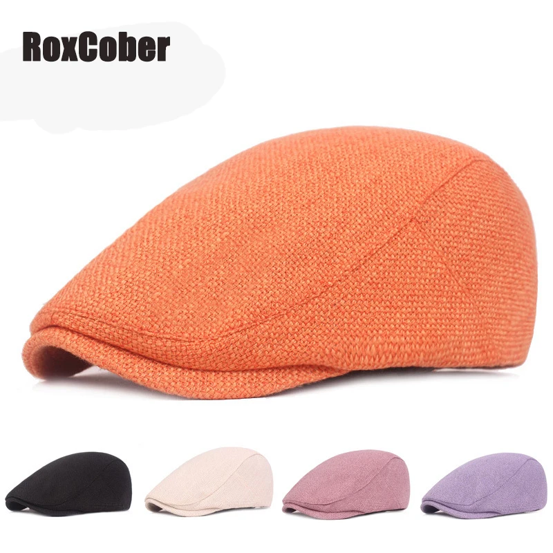 RoxCober мужской и женский хлопковый льняной берет sombrero hombre уличная дорожная