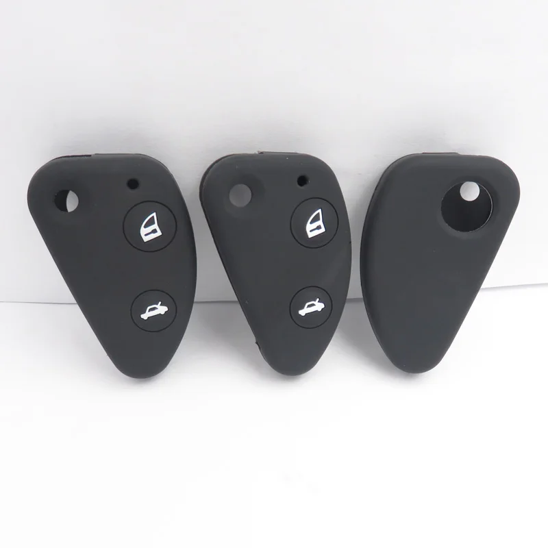 Силиконовый чехол для автомобильного ключа пульта Alfa Romeo 147 156 166 GT JTD TS|key case for car|2