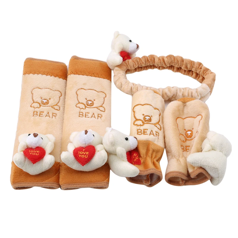 Высококачественная мягкая крышка переключения передач 5 шт. зеркала заднего вида