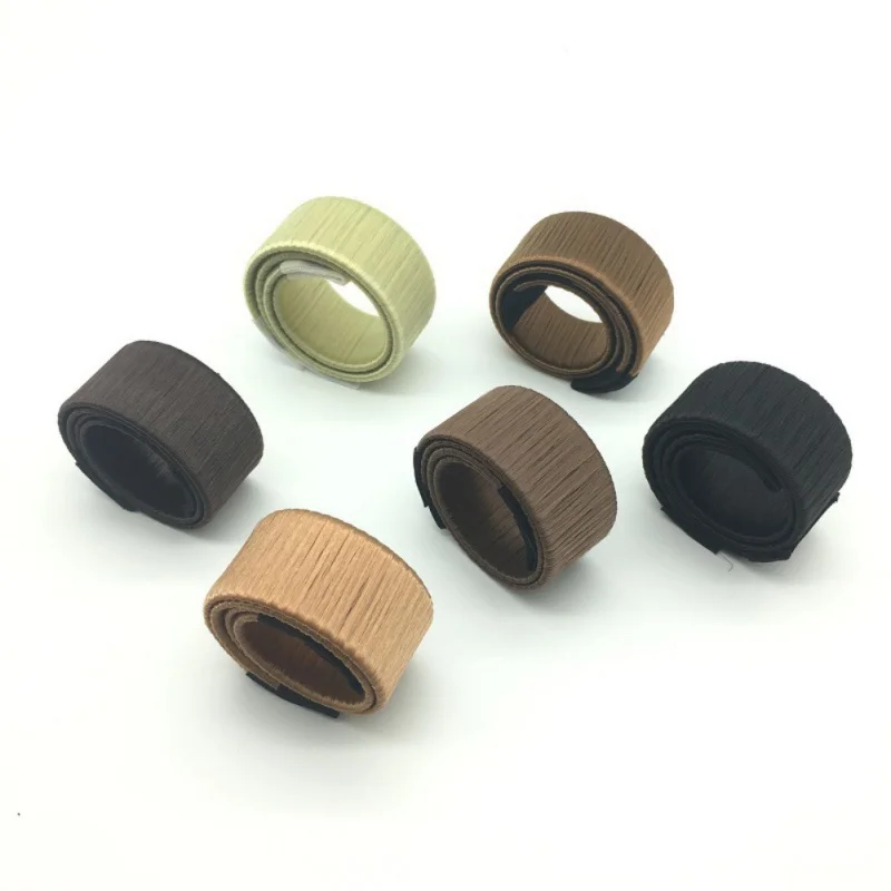 DIY инструмент Аксессуары для волос Синтетический парик пончики бутон головная