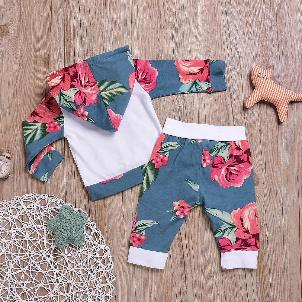 Комплекты одежды из 2 предметов для маленьких девочек свитер с длинными рукавами