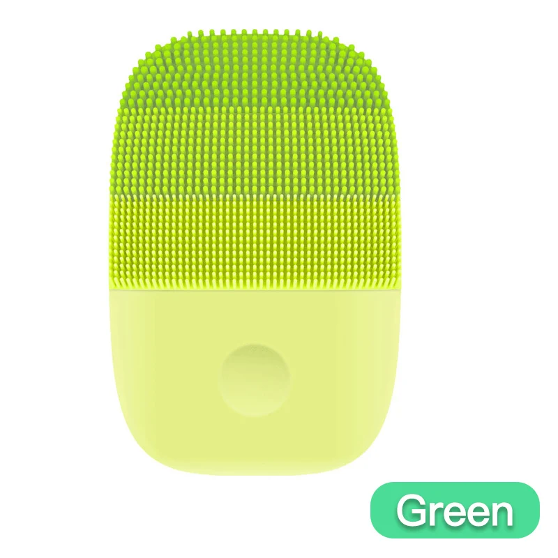 green Xiaomi inFace Smart Sonic Clean электрическая глубокая дифференцированная Чистящая Щетка массажная перезаряжаемая мойка уход за лицом очиститель - Цвет: green