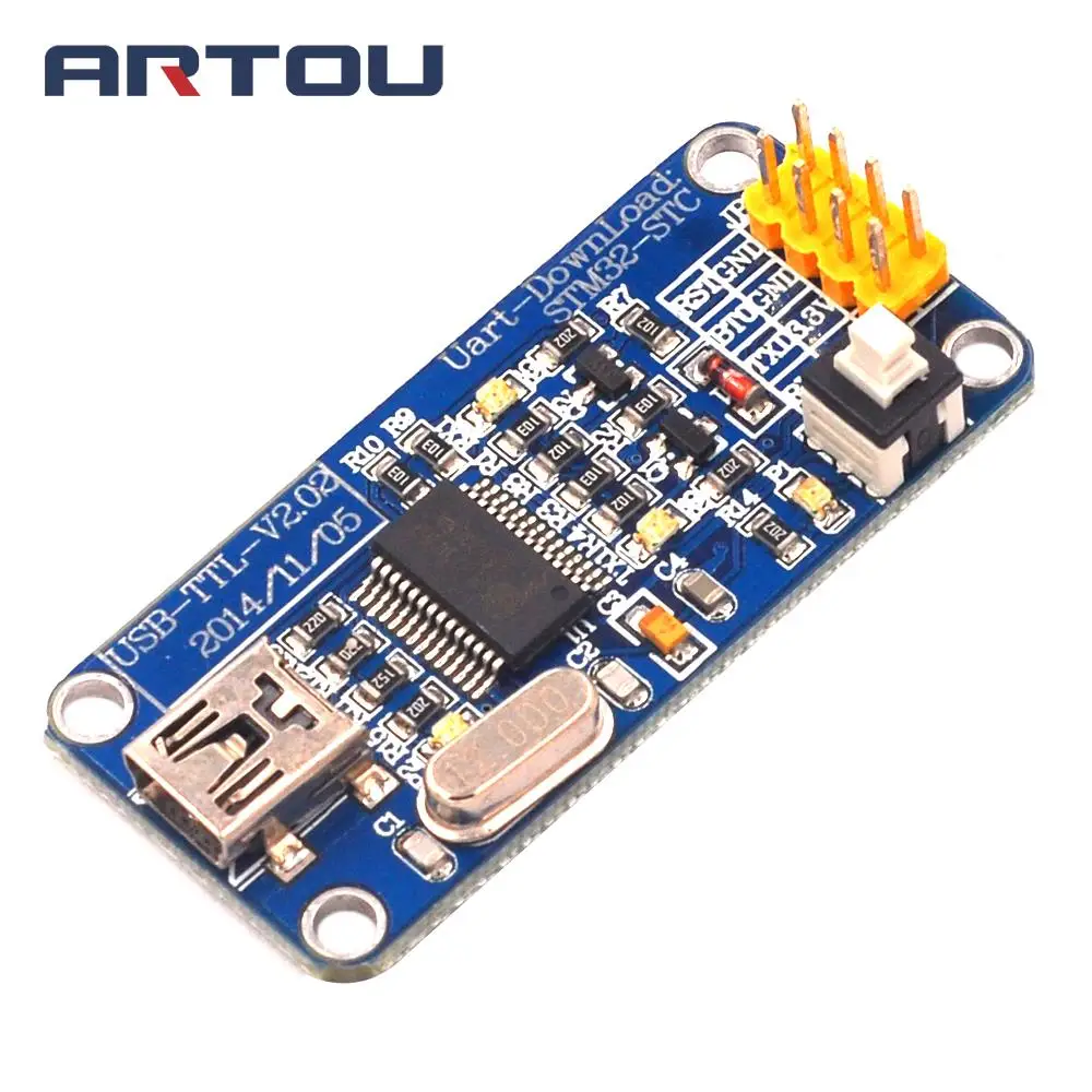 ISP STM32 USB с одной кнопкой Последовательная загрузка Stc холодный запуск загрузки