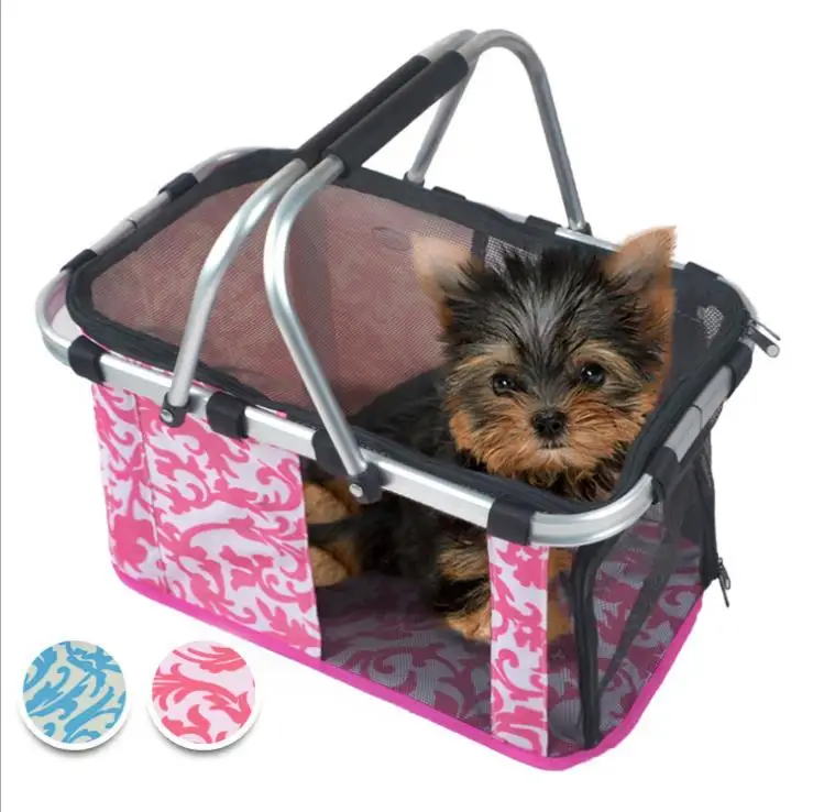 2017 Выдвижная Сумка переноска для домашних животных собак кошек велосипедная