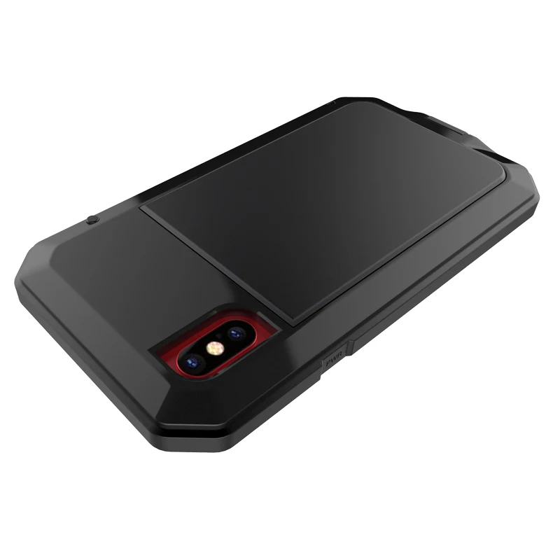 Противоударный алюминиевый металлический чехол для iphone 8X7plus противоударные