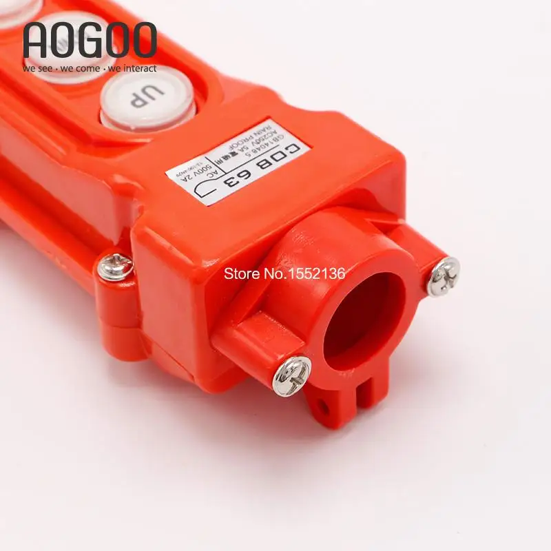 COB-63(CLD 63) Waterproof Hoist Crane Pendant Control Station Push Botton 6 Buttons/Switch Ways Romate | Обустройство дома
