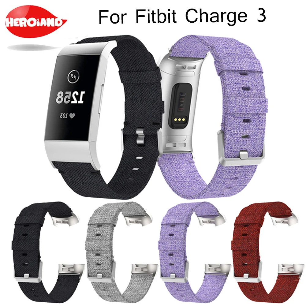 

Band Replacement Sport Canvas strap For Fitbit Charge 3 Bands Bracelet Watchbands Straps For Fitbit Charge 3 Wrist Watch Belt