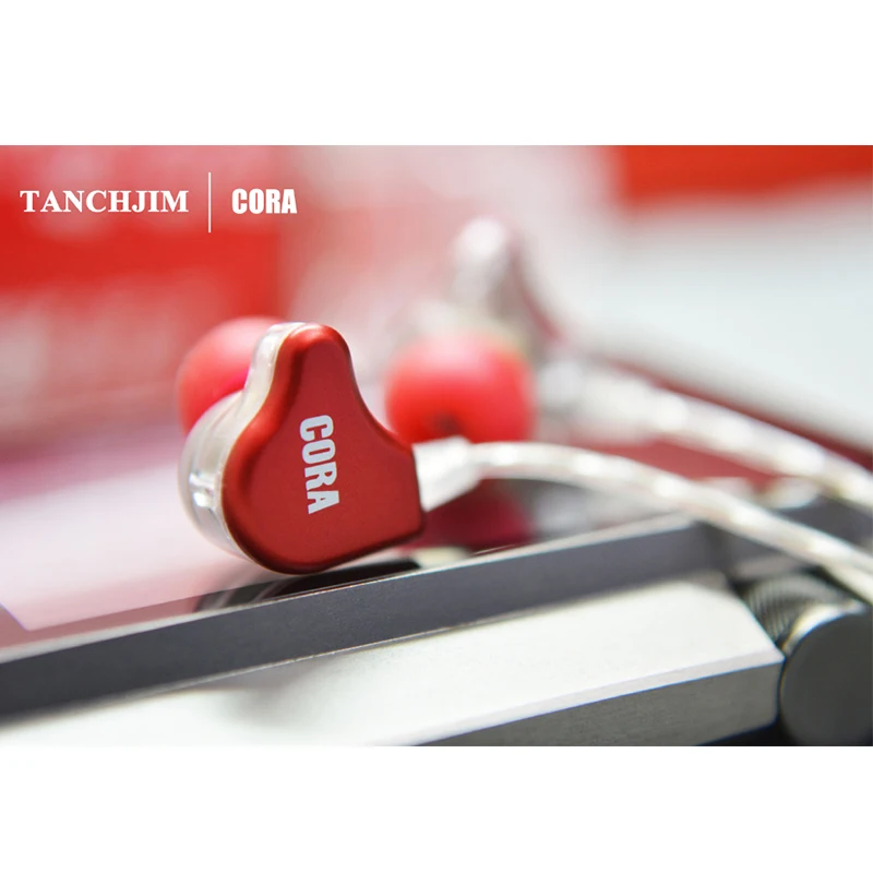 Динамические наушники TANCHJIM кора Hi-Fi наушники-вкладыши с посеребренным OFC кабелем