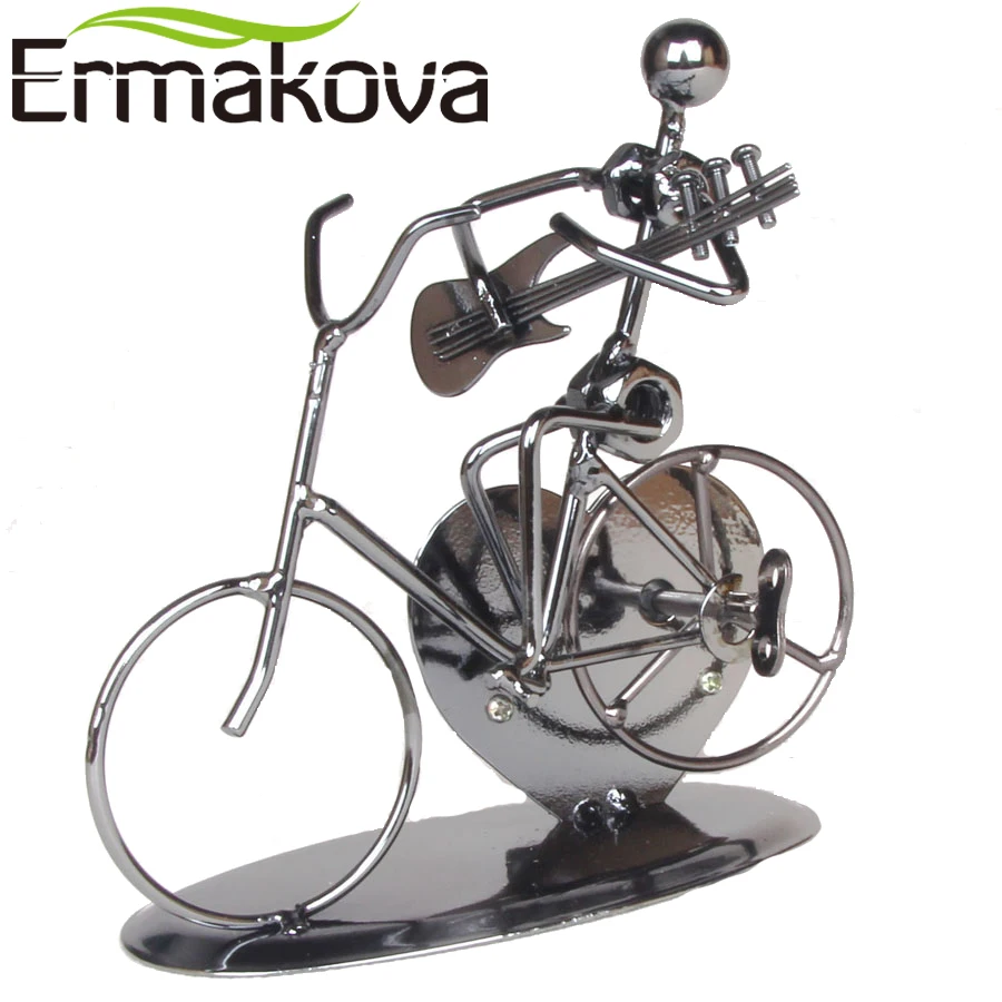 ERMAKOVA металлическая железная модель велосипеда статуя Ретро винтажный Байк