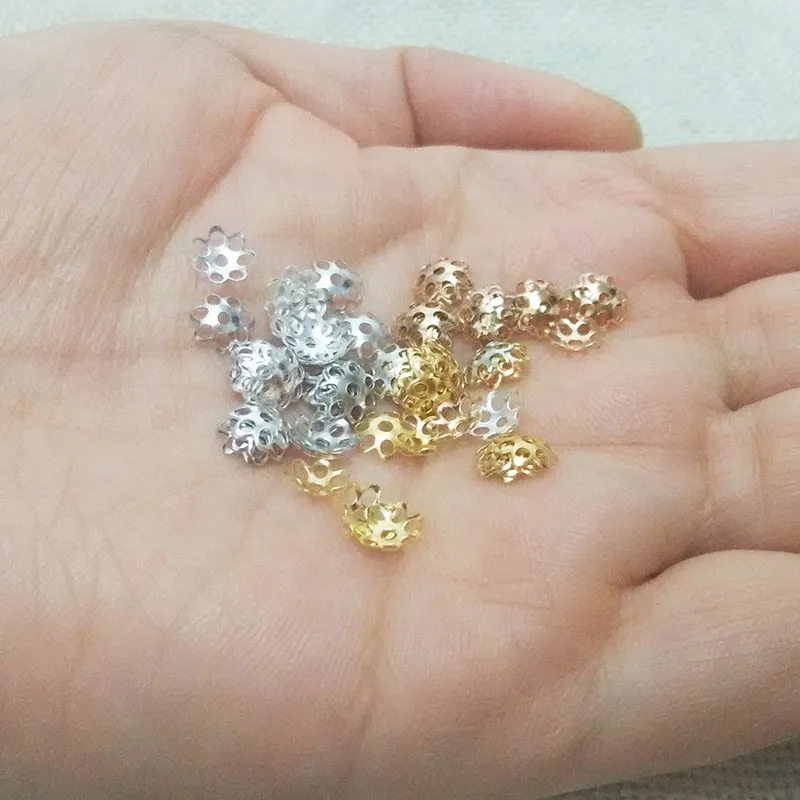 Серьги из бусин с наконечниками застежкой кисточками цветами чокер длинное