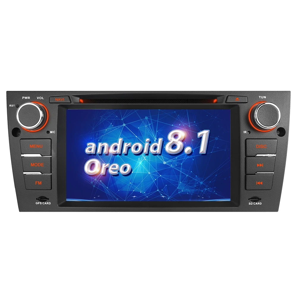 A Sure 7 дюймов 2 Din Android 8 1 Автомагнитола DVD gps Sat Nav стерео DAB + OBD для BMW E90 седан E91 E92 E39 M3 3