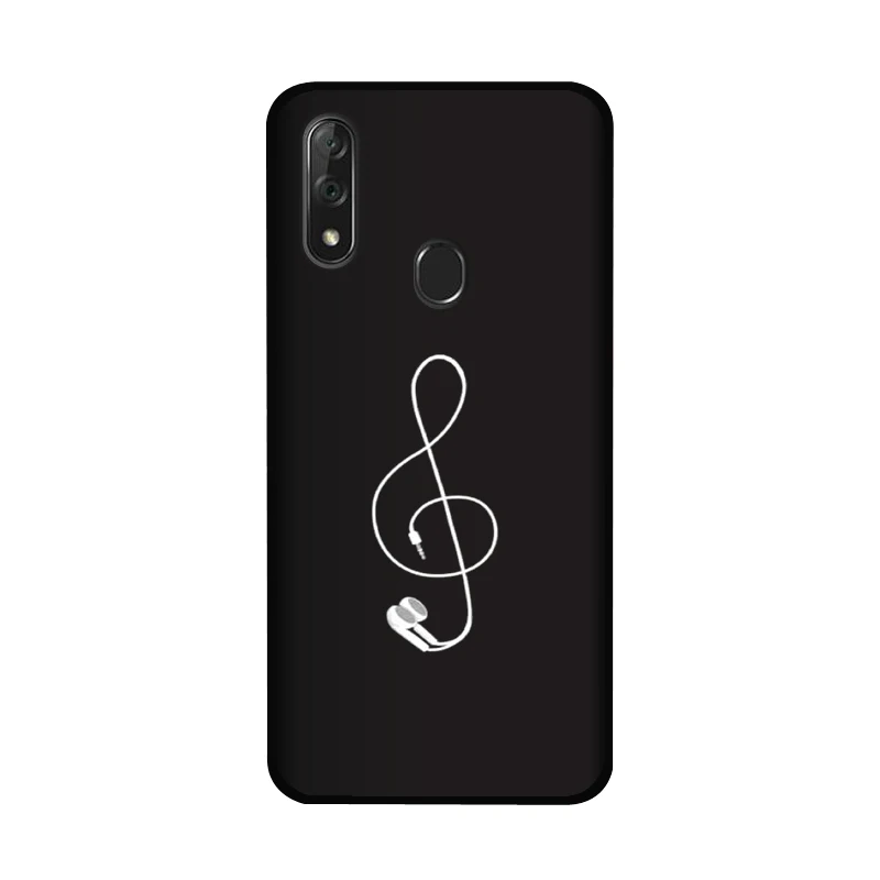 as picture showing Мягкий чехол PENSEN из ТПУ для zte blade V10 Vita, матовый чехол с рисунком для zte V10 V 10, чехол для телефона s, цветочный милый Космический Чехол с котом - Цвет: as picture showing