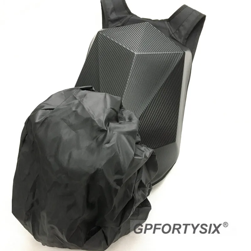 Модный дизайн рюкзак для езды на мотоцикле из углеродного волокна