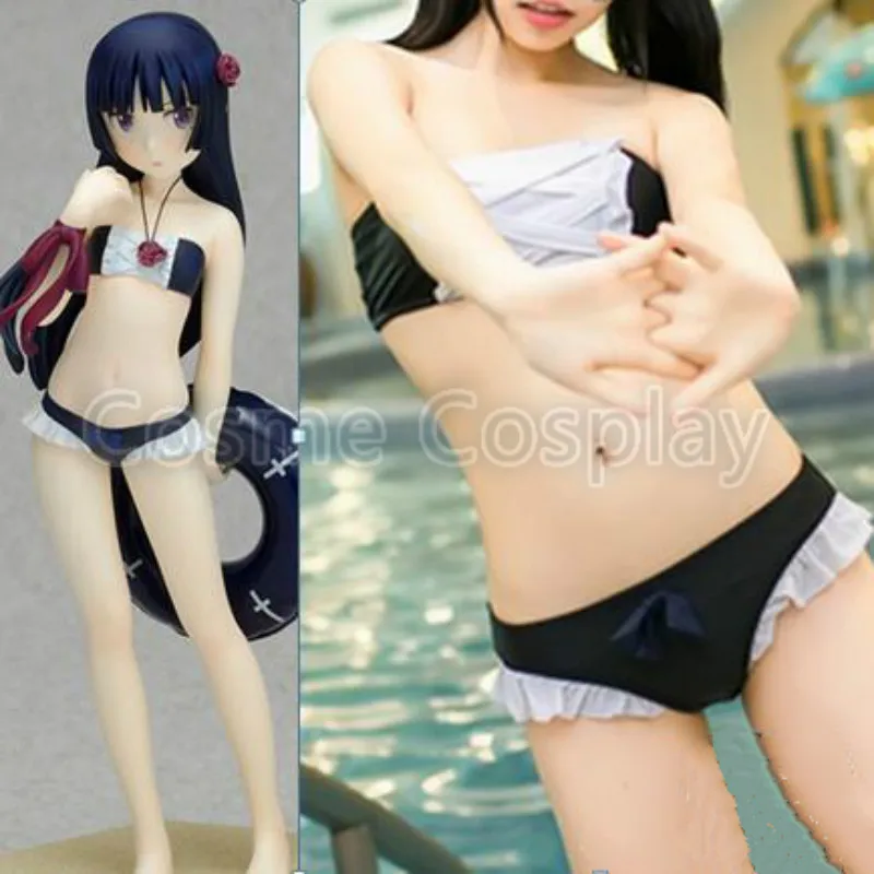 Cos Gokou Ruri Sennyou костюм для косплея бюстгальтер + нижнее белье купальный купальник