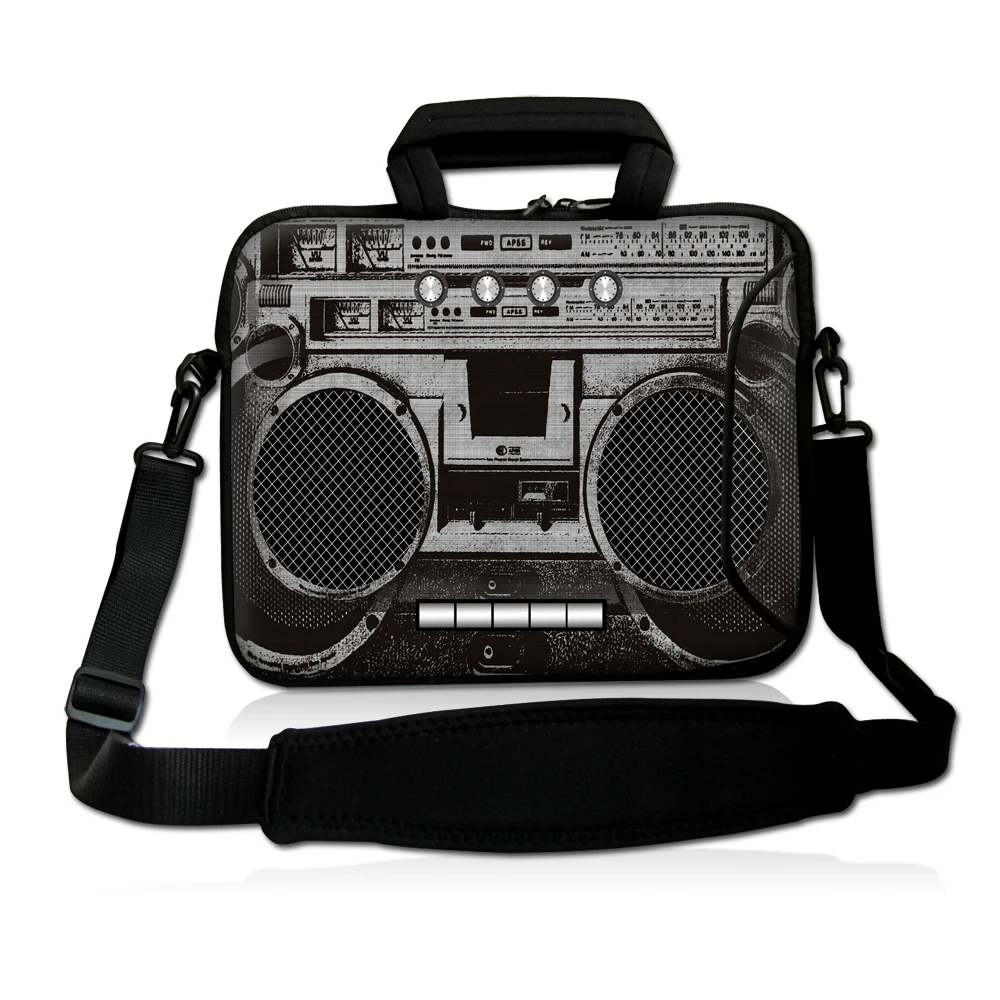 Boombox 17 дюймов неопреновая сумка для ноутбука планшета &quot17 3&quot Macbook Air/Pro|radio two-way|strap