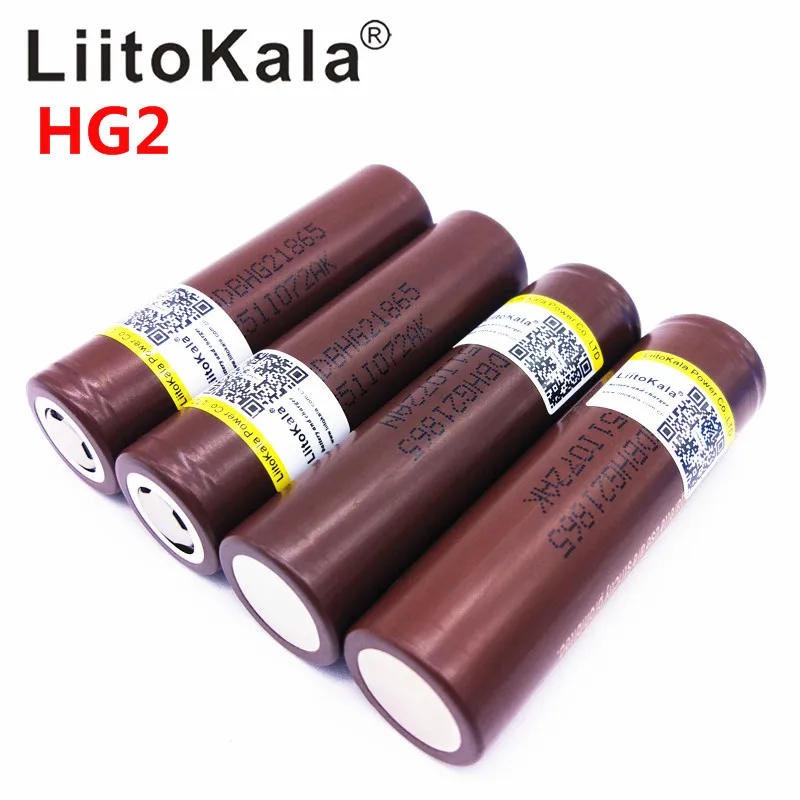 LiitoKala lii-500S 3,7 18650 26650 зарядное устройство+ 4 шт LGDBHG2 3,7 18650 3000 мАч Высокая мощность разряда перезаряжаемая батарея 30A