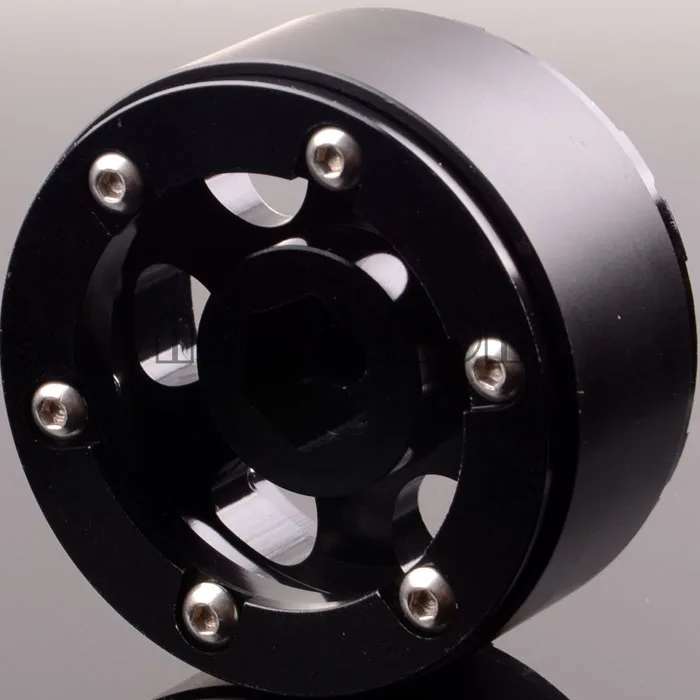 4xaluminum 1 9 &quotBeadlock обод колеса 1050 для RC Рок Гусеничный осевой SCX10 D90 1:10|beadlock wheels|beadlock