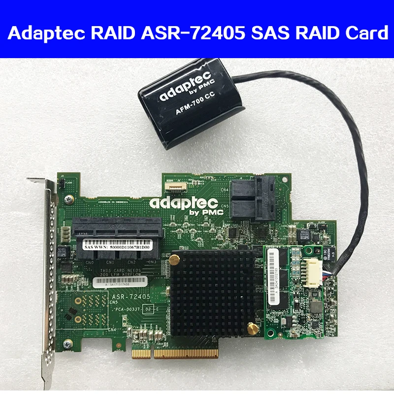 RAID ASR 72405 P/N: 2274900 R 6 ГБ/сек. PCI E 3 0 X8 контроллер SAS карта оригинальный массив с