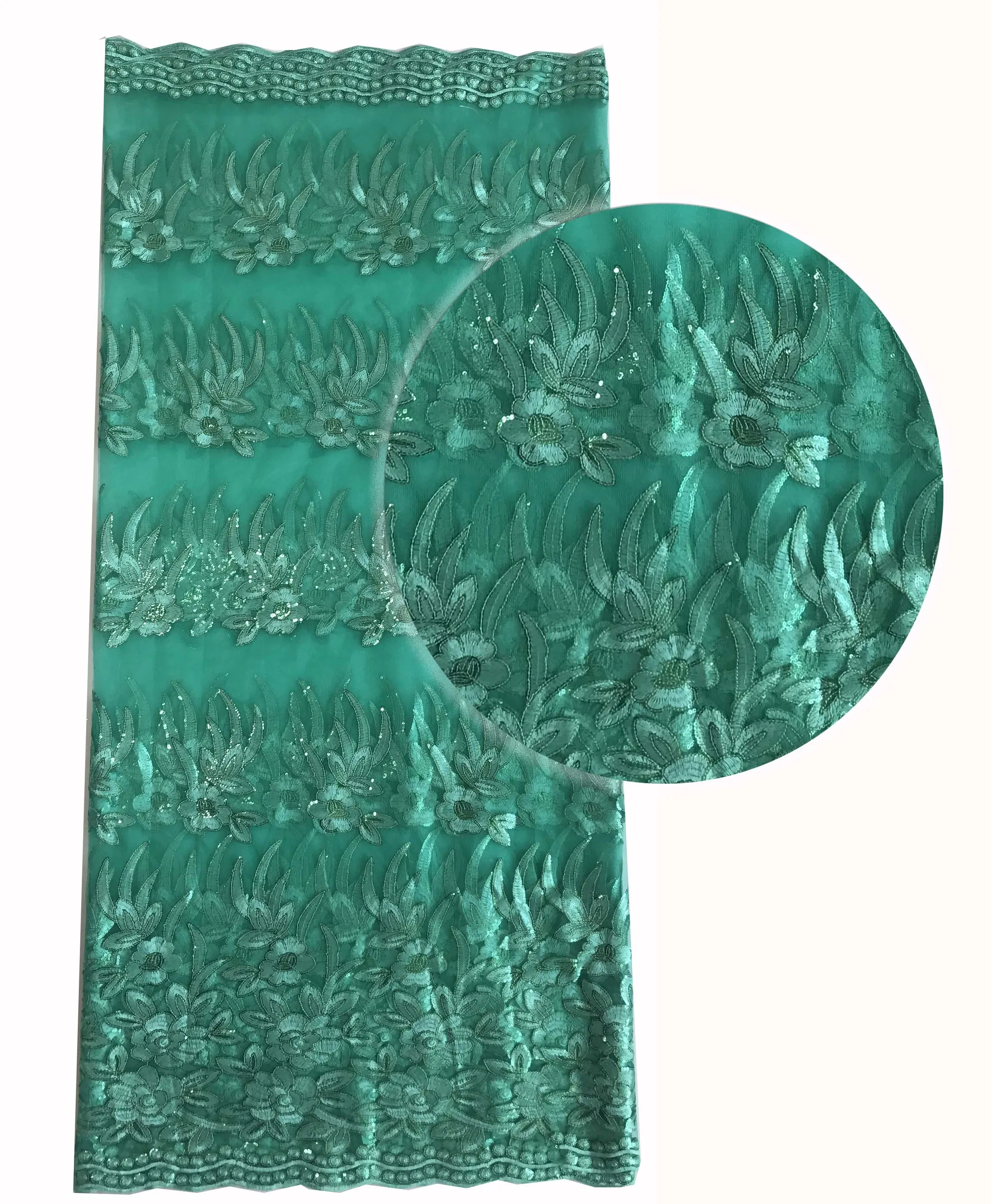 Африканский разноцветный Джордж кружевная ткань с блестками кружевной ткани в