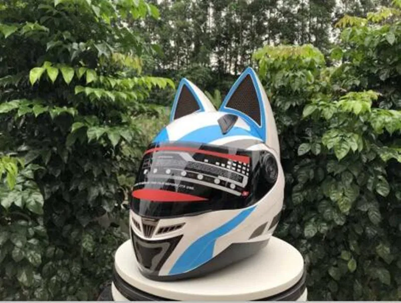 Зеленый blu для NITRINOS полный уход за кожей лица мото rcycle шлем личность в виде