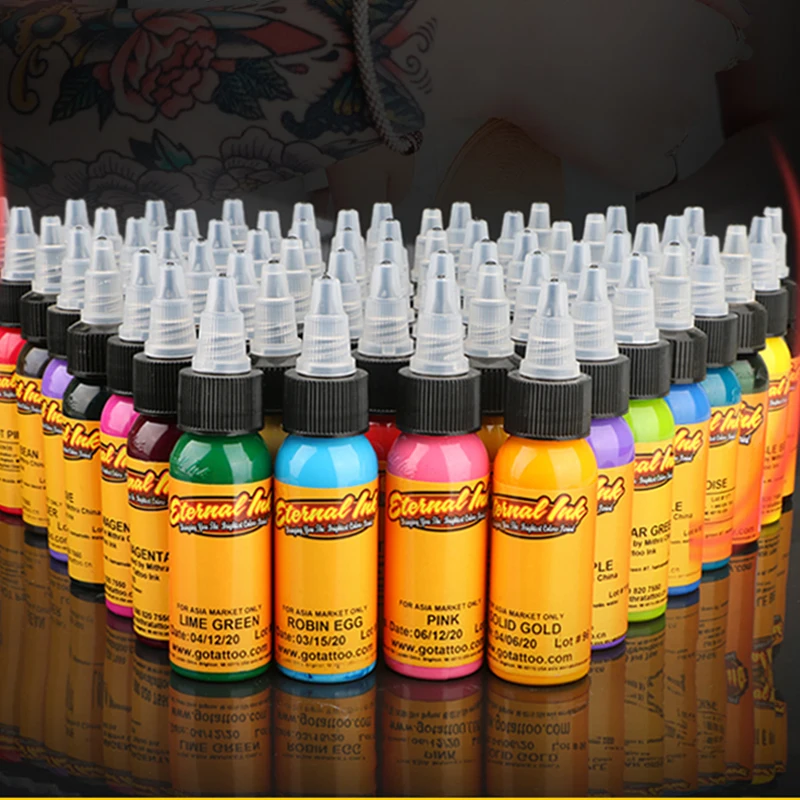 25 Color 30ml OuXinLi Permanent Tattoo Ink Material Beauty Tool |