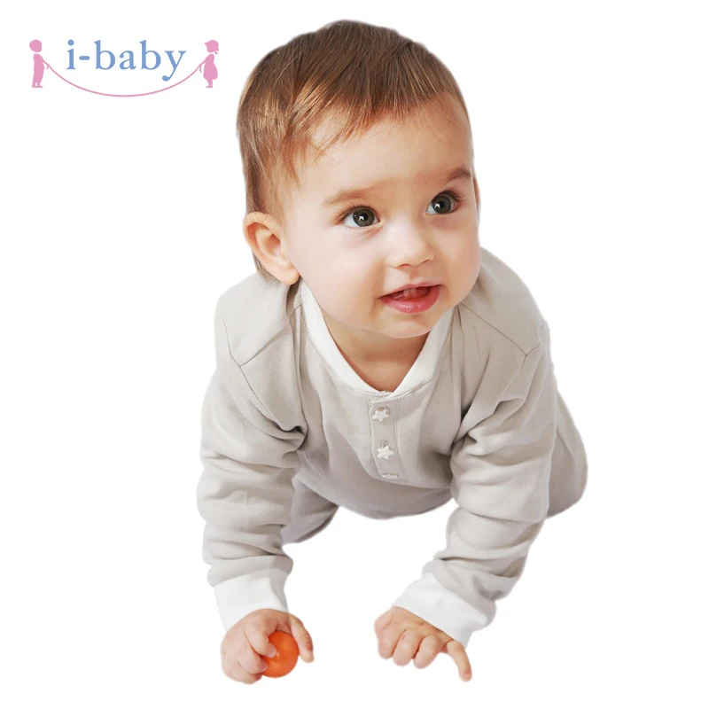 I-baby/детский комбинезон Одежда для новорожденных мальчиков и девочек 100% PIMA