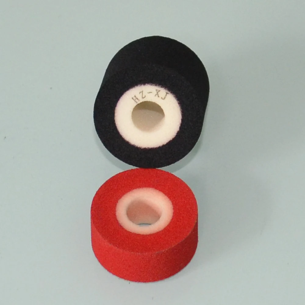 

Black Diameter 36mm Height 32mm expiration date stamp ink roller manufacturer for HZ 100 coding machine