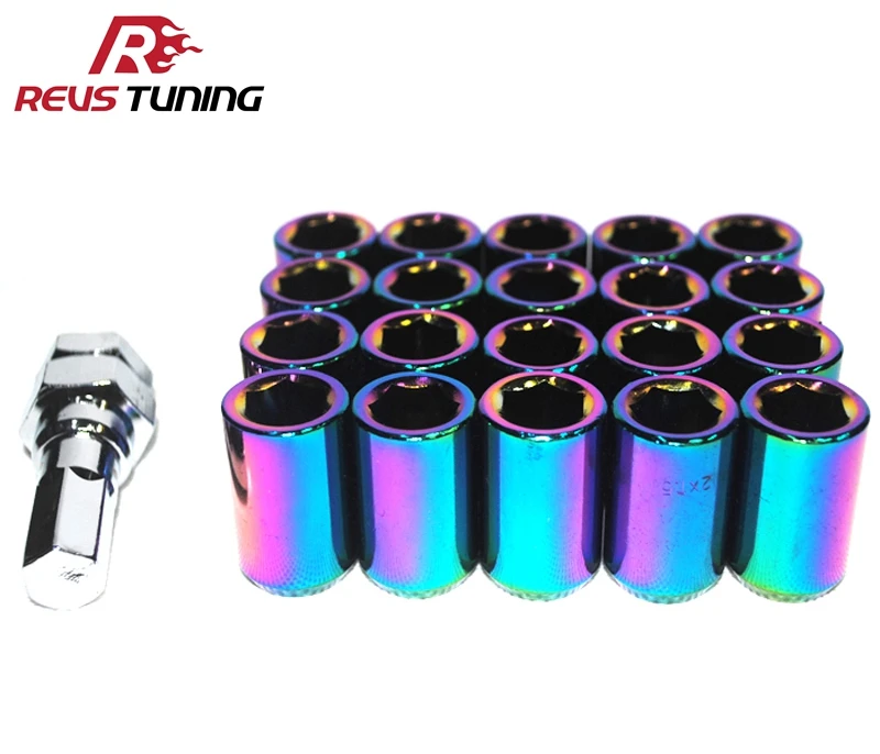 32 мм Neochrome MaxGuard цветные гайки для блокировки колеса|wheel lock nuts|lock nutlock wheel nuts |