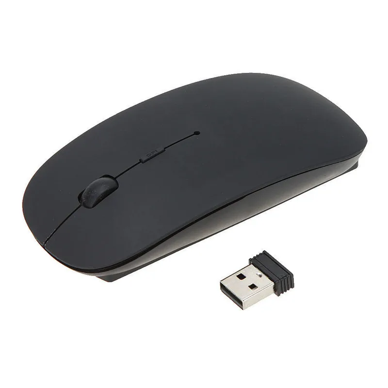 BinFul ультра тонкая 2,4G беспроводная мышь Эргономичный dpi Регулируемый usb-приемник для ноутбука ультрабук оптическая игровая мышь