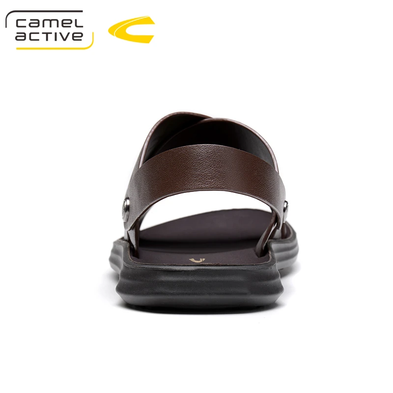 Сандалии Camel Active мужские кожаные пляжные босоножки модная дышащая повседневная
