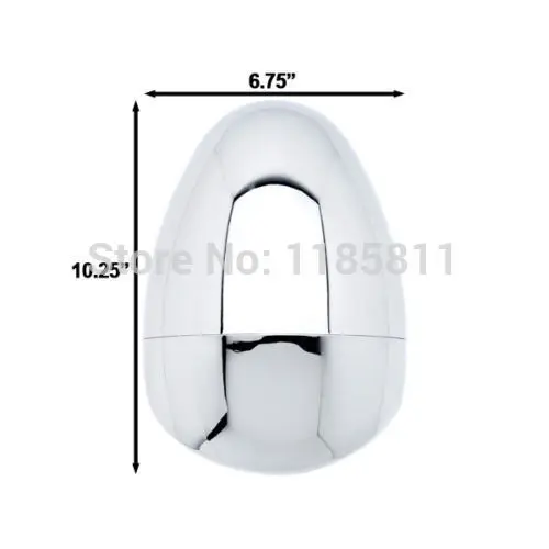 Мотоциклетные хромированные фары 12 В ближнего и дальнего света прозрачные линзы