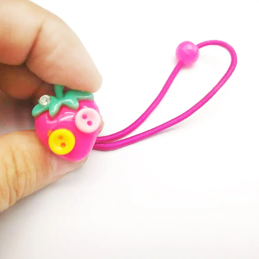 

10pcs Lot Children Elastic Hair Band Candy Color Headbands Ropes Girls hair styling