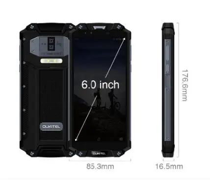 Для Oukitel WP2 корпус передняя оболочка средняя боковая металлическая рамка Корпус s