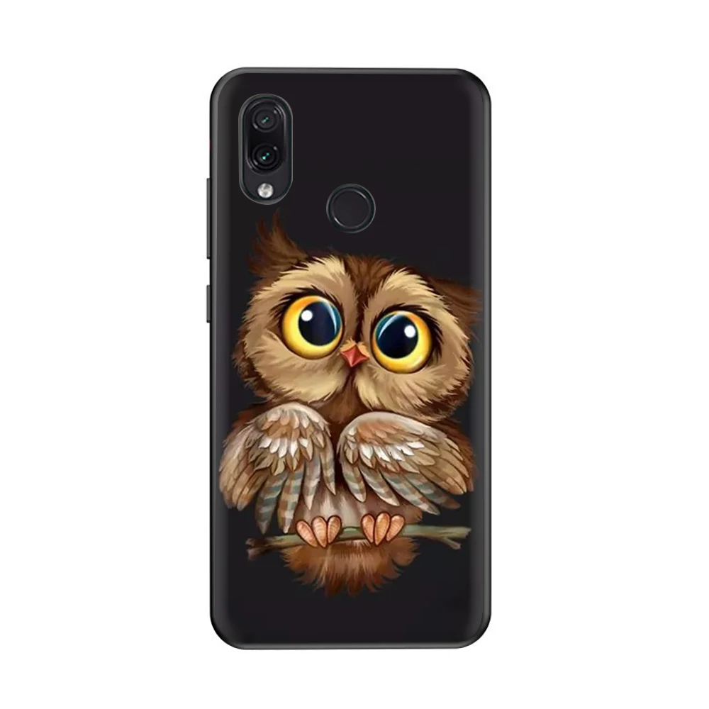С милой совой мягкий чехол для телефона чехол для Redmi 8A S2 для детей 5, 6, 7, 5Plus K20 Pro Note 4 4X5, 6, 7, 8 Pro - Цвет: B3
